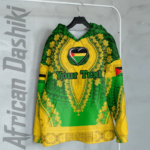 African Hoodie – (Custom) Africa Lesotho Hoodie Vintage African Dashiki Hoodie