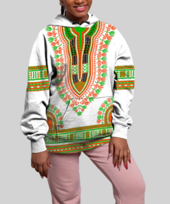 African Hoodie - Niger Traditional Dashiki Hoodie