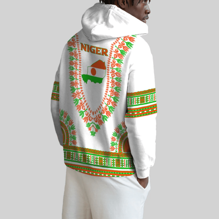 African Hoodie – Niger Traditional Dashiki Hoodie