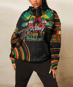African Hoodie - Africa Guinea Hoodie Black History Live it Learn it Make it Hoodie