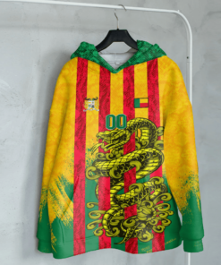 African Hoodie – (Custom) Africa Benin T-Shirt Snake Jersey Hoodie
