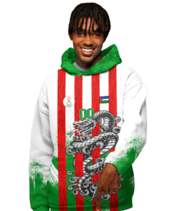 African Hoodie - (Custom) Africa Afar White Version Ethiopia National Regional State T-Shirt Snake Jersey Hoodie