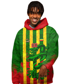 African Hoodie - (Custom) Africa Ethiopia T-Shirt Snake Jersey Hoodie