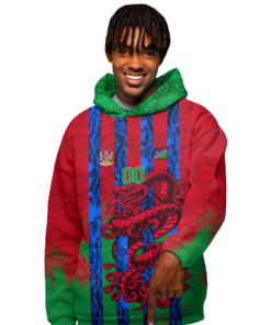 African Hoodie - (Custom) Africa Namibia T-Shirt Snake Jersey Hoodie