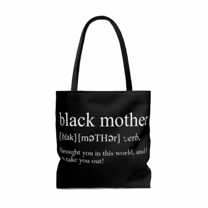 African American Black Mother Definition Tote Bag
