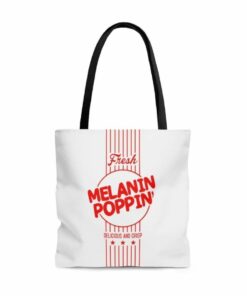 African American Tote Bag Melanin Poppin’