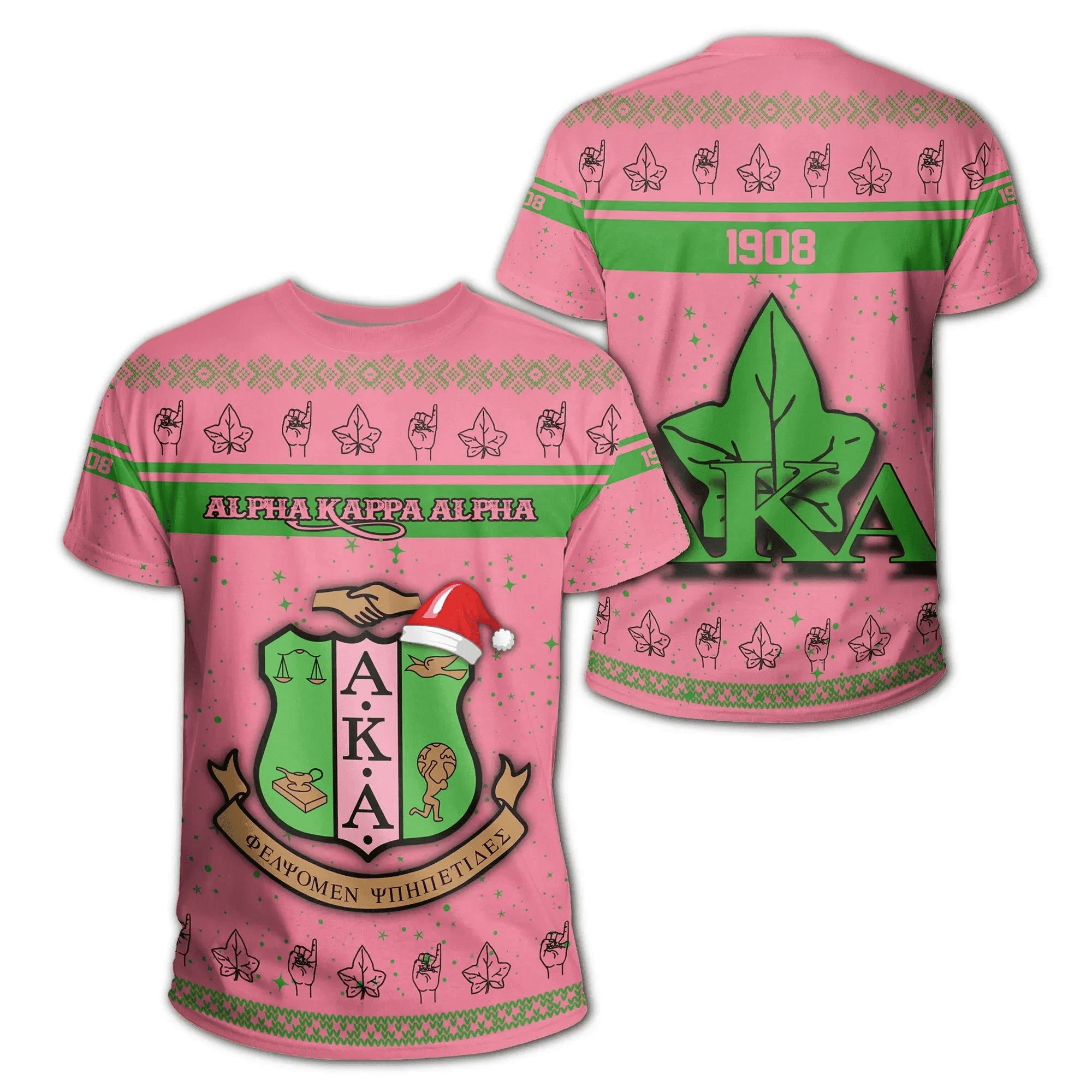 African T-shirt – AKA Sorority Christmas Tee
