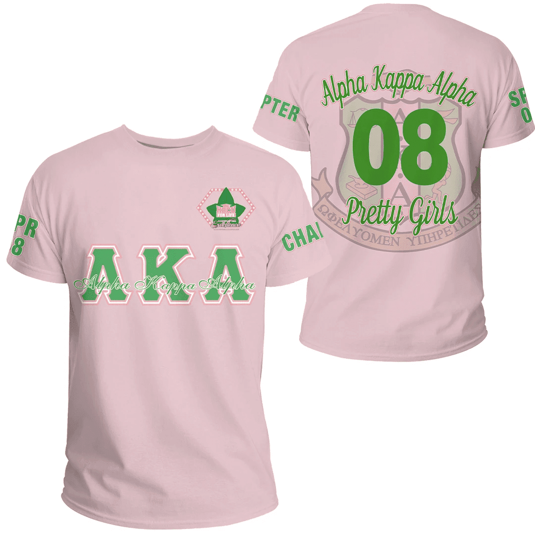 African T-shirt – AKA Sorority HBCU For Life Exemplifying Excellence...