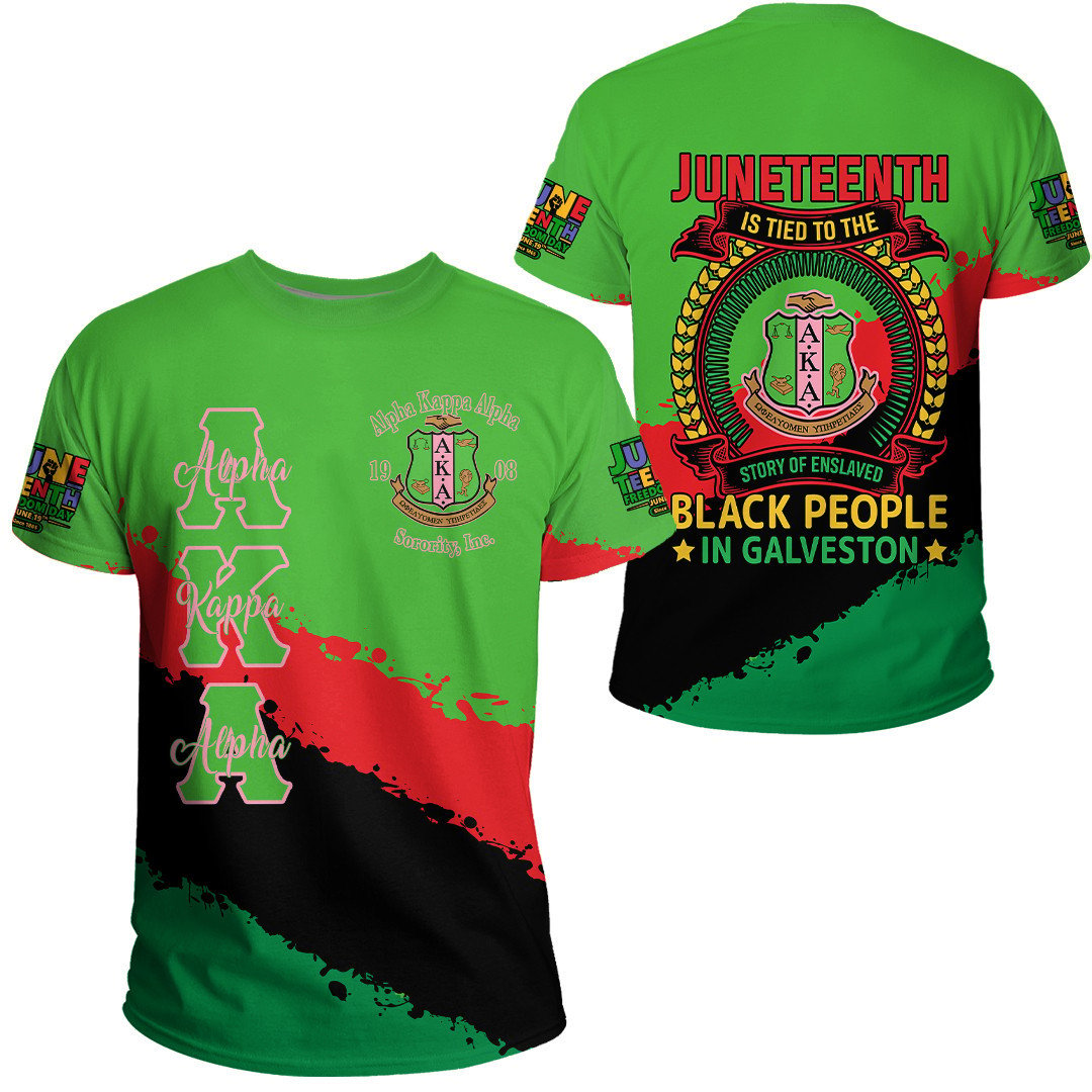 African T-shirt – KLC Military Fraternity Juneteenth Tee