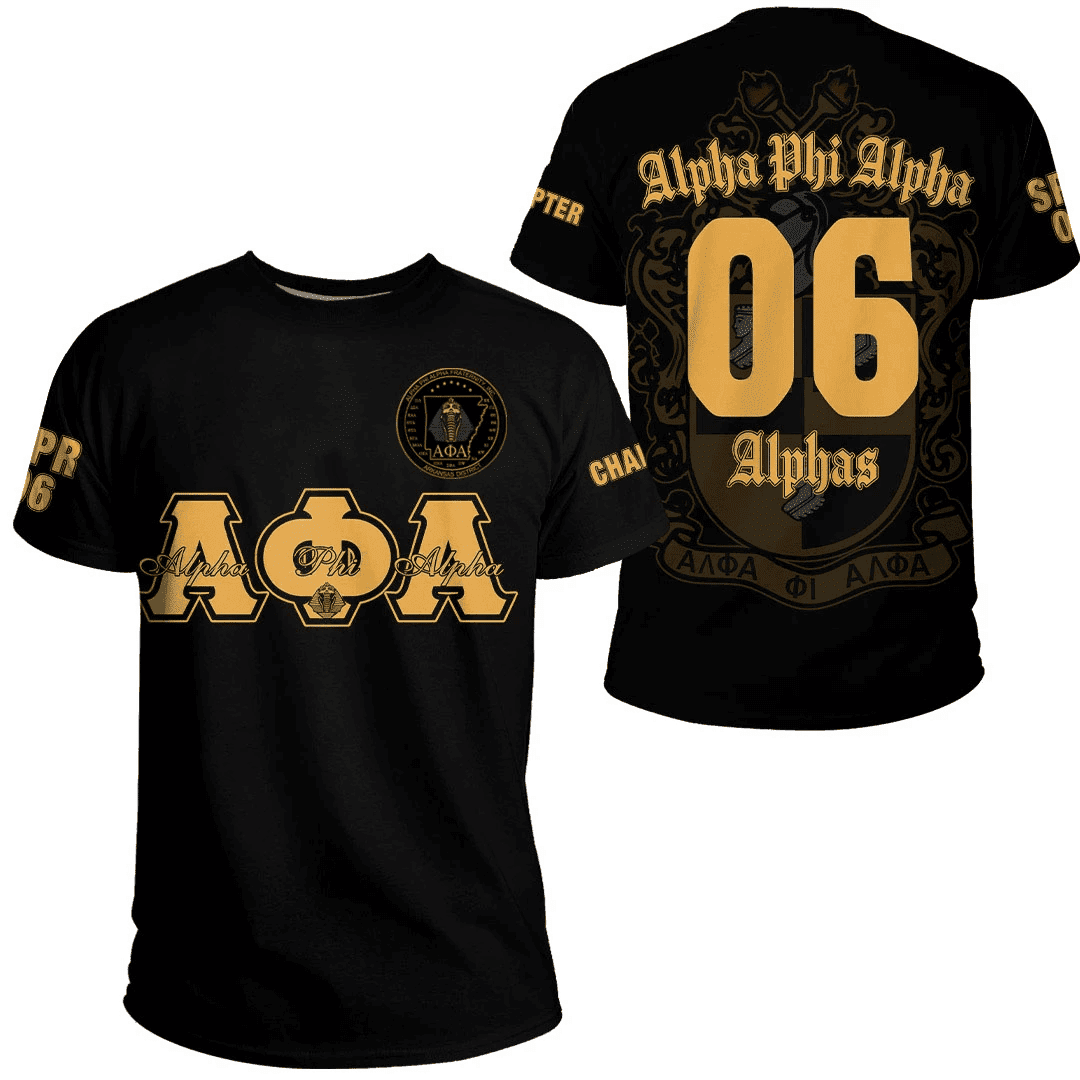 African T-shirt – Alpha Phi Alpha Arkansas Alphas Tee