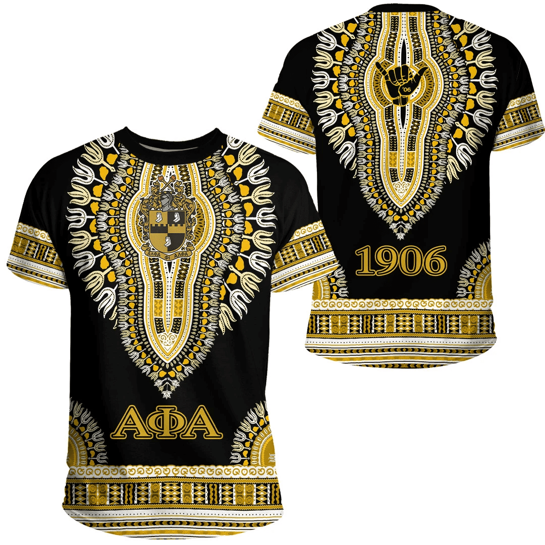 African T-shirt – Alpha Phi Alpha Handsign Christmas Tee