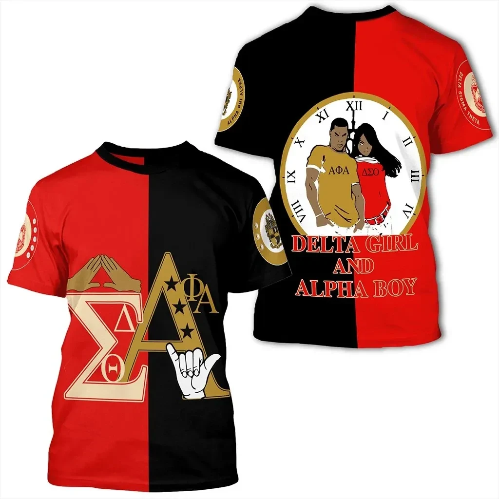 African T-shirt – Alpha Phi Alpha Delta Sigma Theta Couple...