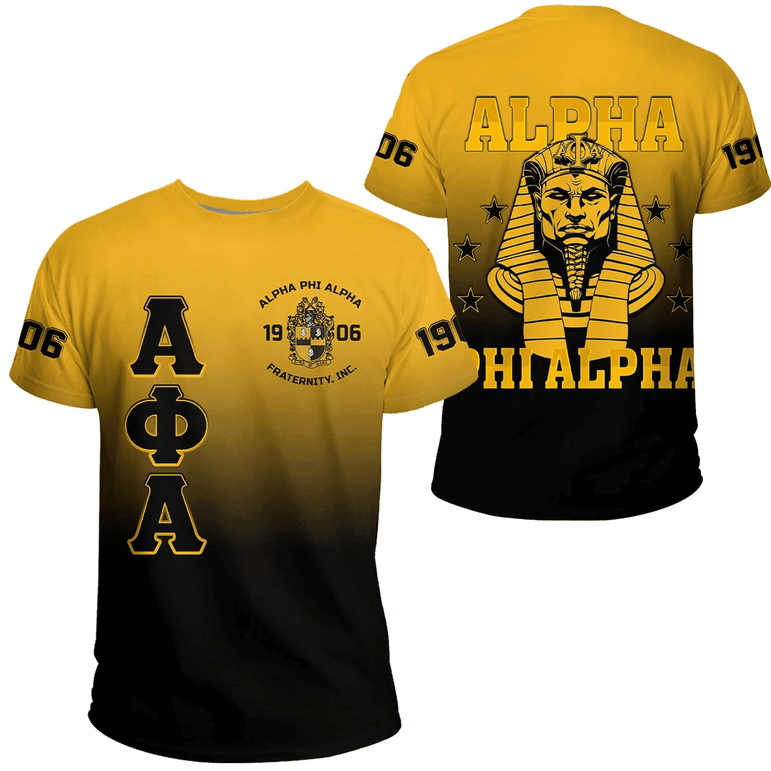 African T-shirt – (Custom) Alpha Phi Alpha Motto Tee