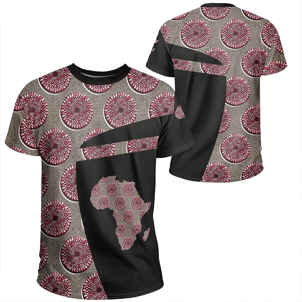 African T-shirt – Ankara Cloth Reborn Nsubra Sport Style Tee