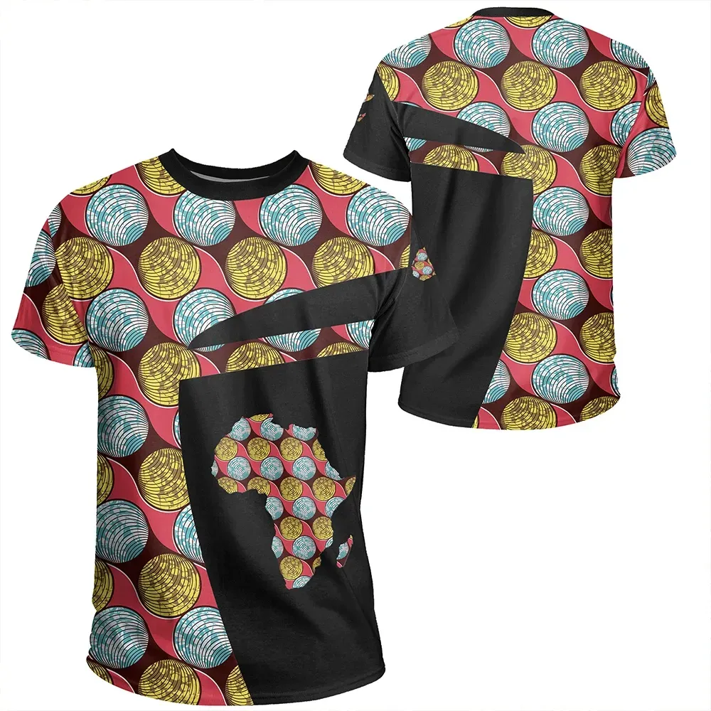 African T-shirt – Ankara Cloth Song Of the Aged Sport...