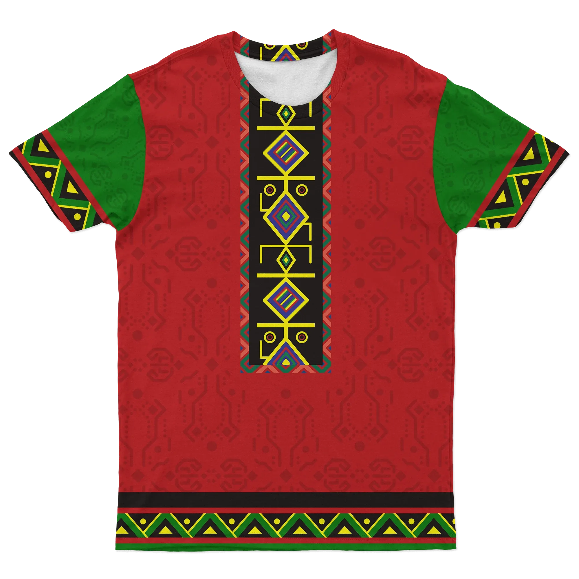 African T-shirt – Ankara Tee
