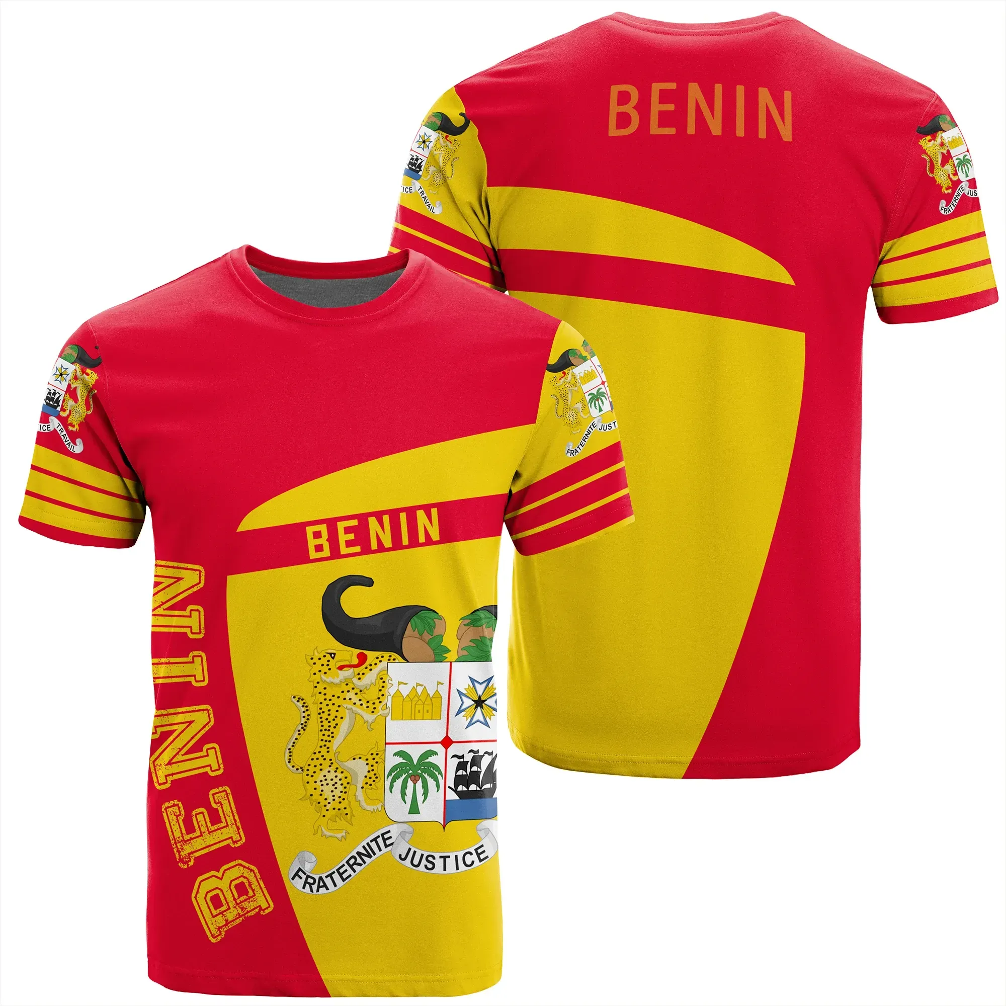 African T-shirt – Benin Sport Premium Tee
