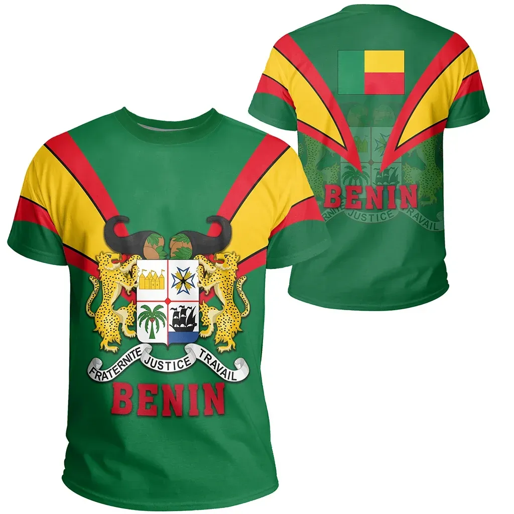 African T-shirt – Benin Tusk Style Tee