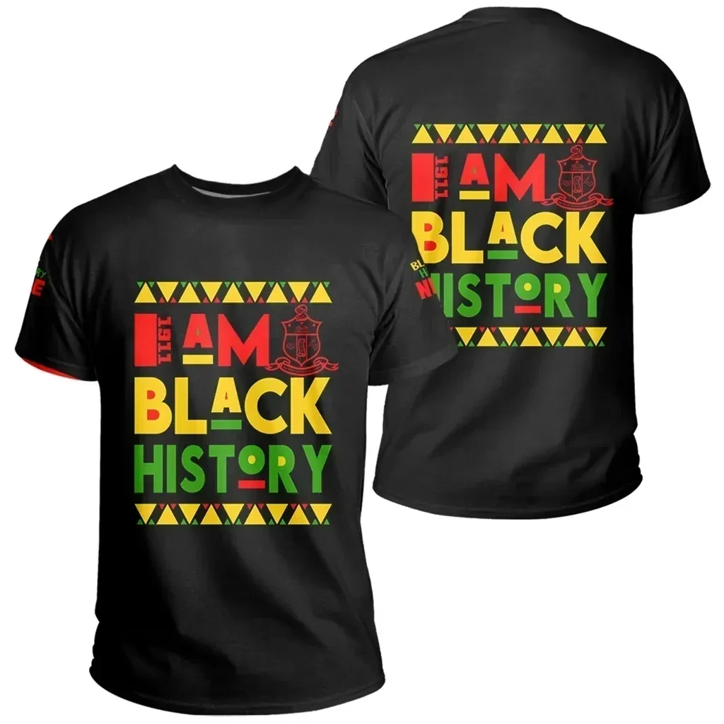 African T-shirt – Black History Kap Nupe Tee
