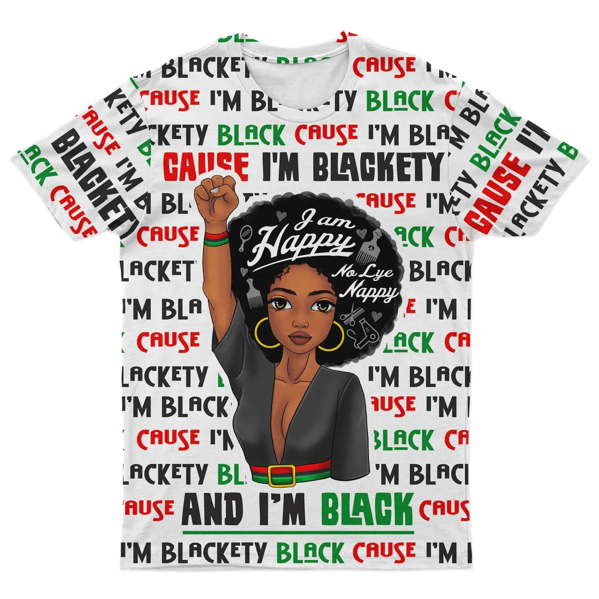 African T-shirt – Martin Luther King Jr Black History Month Men Tee