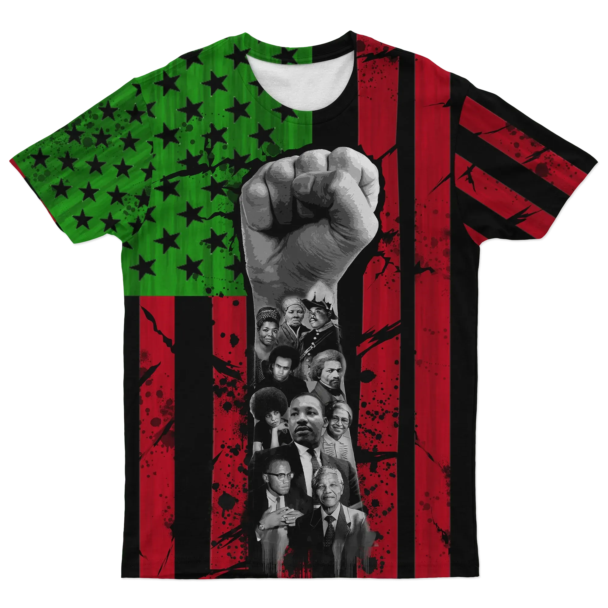 African T-shirt – Rosa Parks Black History Month Men Tee