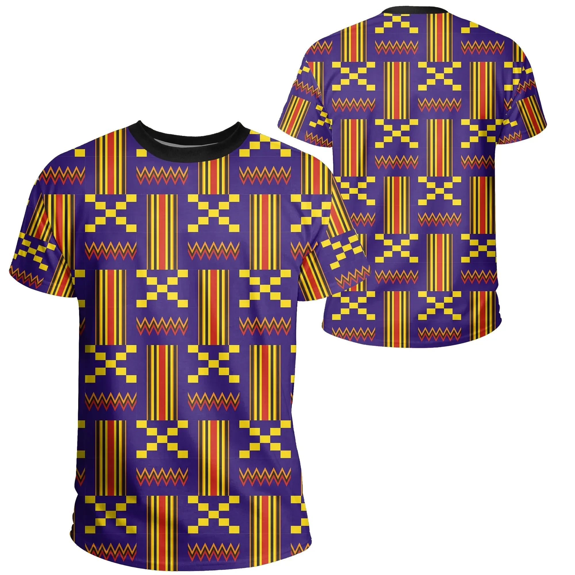 African T-shirt – Clothing AKA Floral Pattern Tee