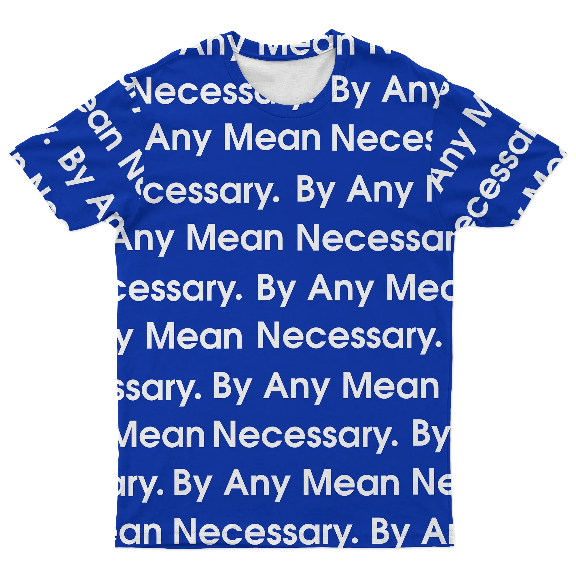 African T-shirt – Medgar Evers Quote Paint Mix Tee