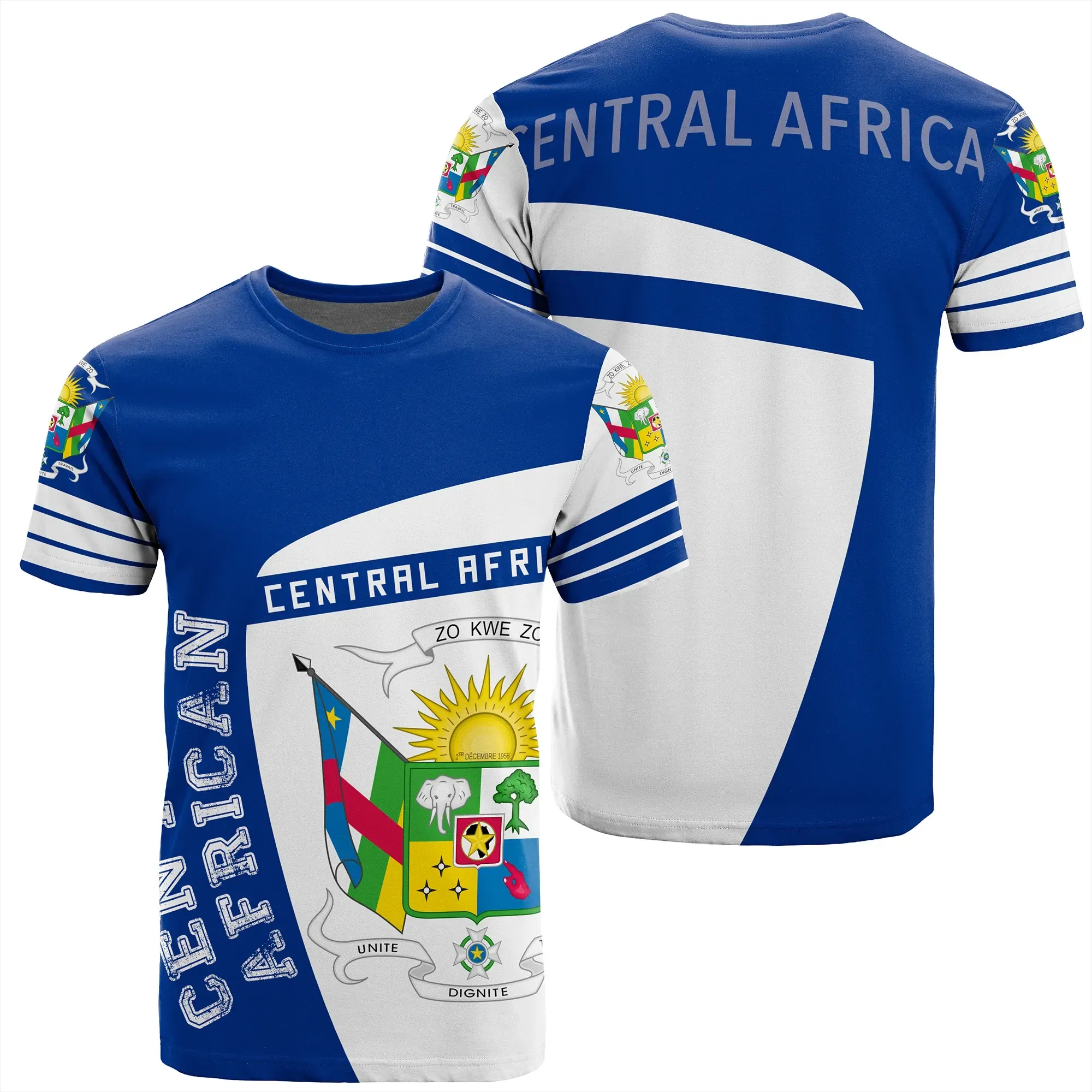 African T-shirt – Central African Republic Sport Premium Tee