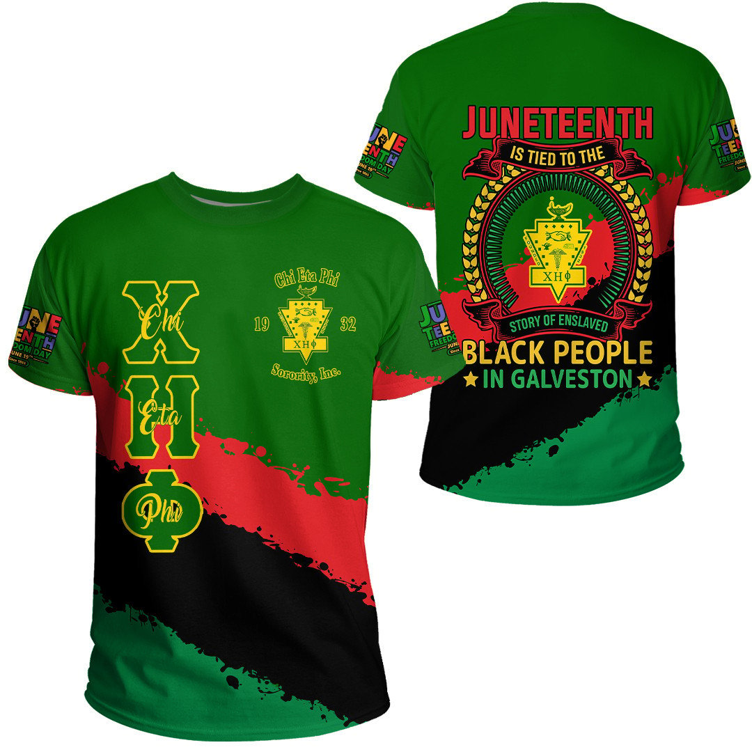 African T-shirt – Sigma Gamma Rho Sorority Juneteenth Tee