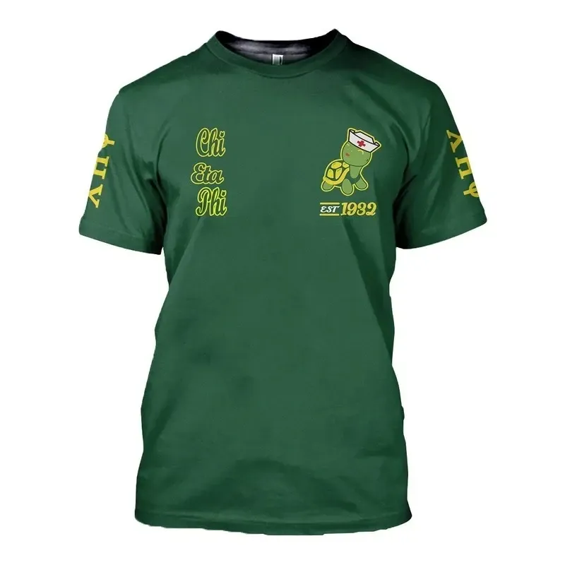 African T-shirt – Chi Eta Phi Sorority Since 132 Tee