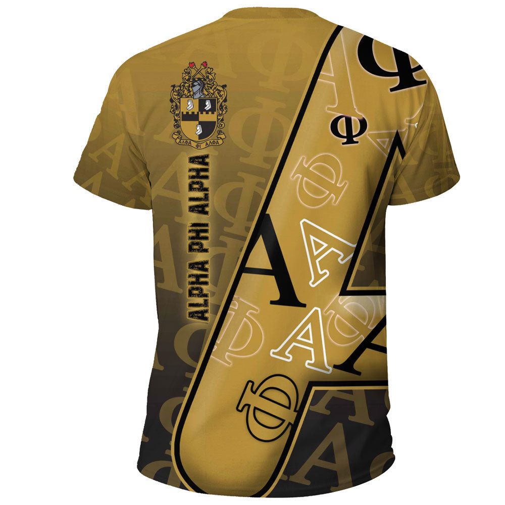 African T-shirt – Clothing Alpha Phi Alpha Motto Tee