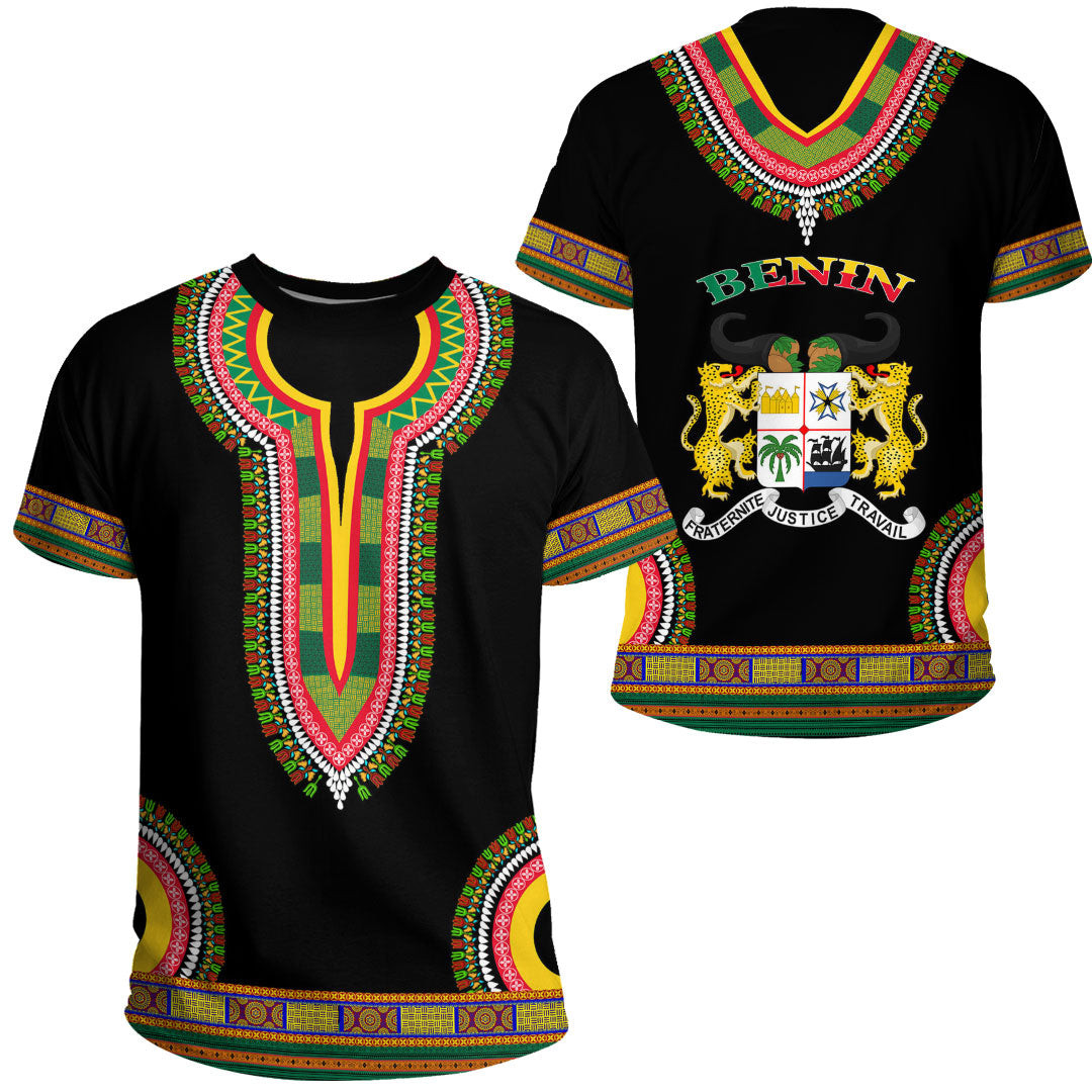 African T-shirt – Clothing Benin Dashiki A5 Tee