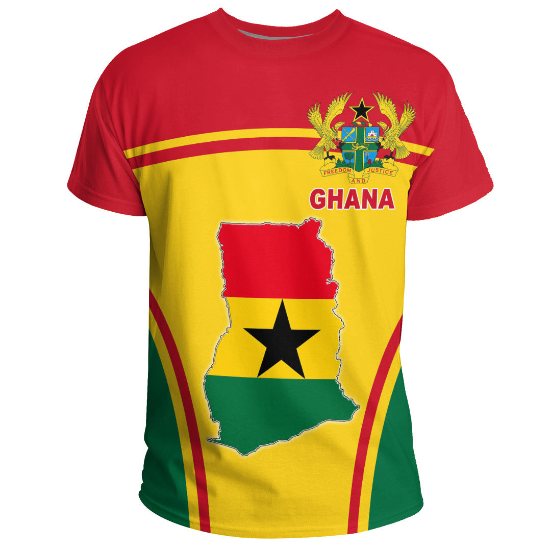 African T-shirt – Clothing Ghana Active Flag Tee