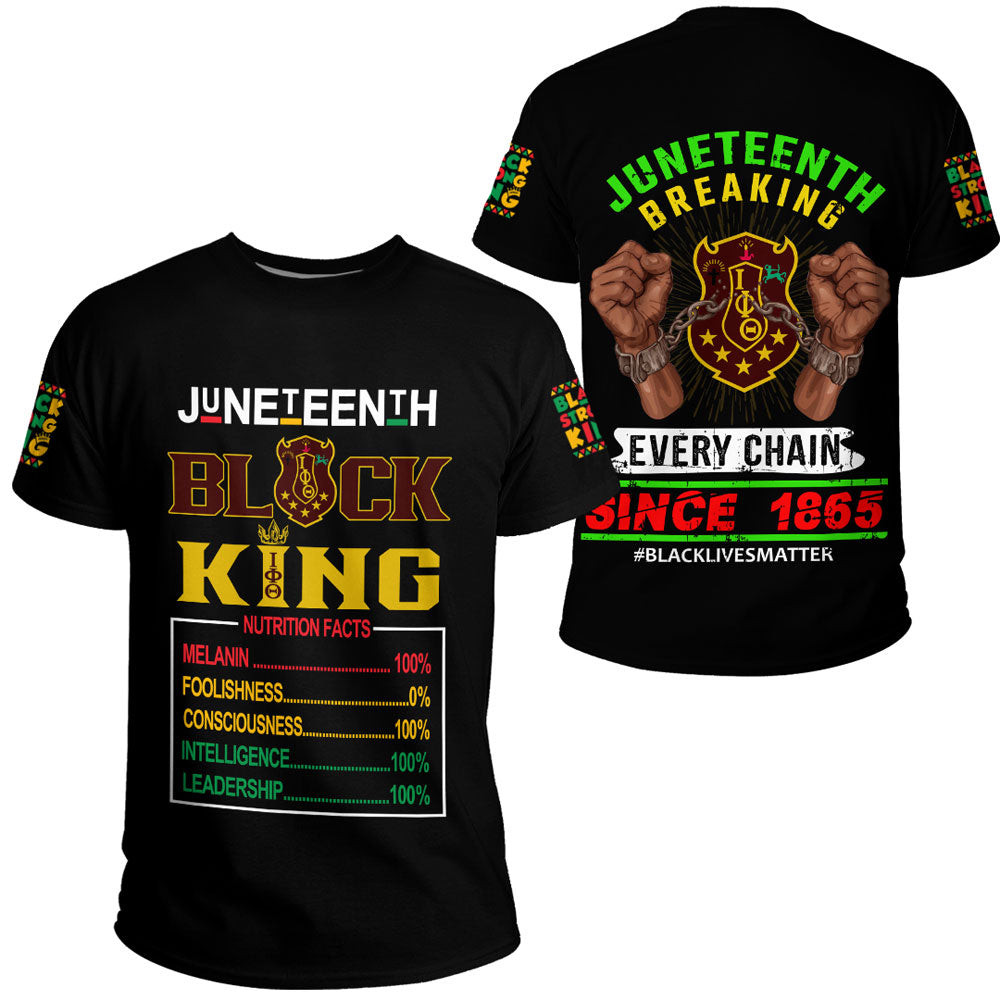 African T-shirt – Clothing Iota Phi Theta Nutrition Facts Juneteenth...