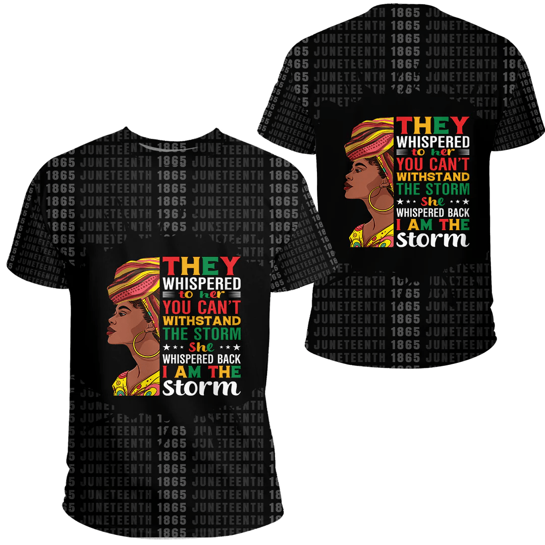 African T-shirt – Clothing Juneteenth Black Woman Tee