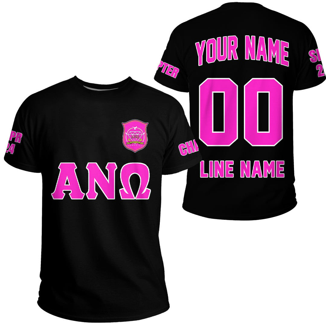 African T-shirt – (Custom) Alpha Nu Omega Sorority EST 2021...