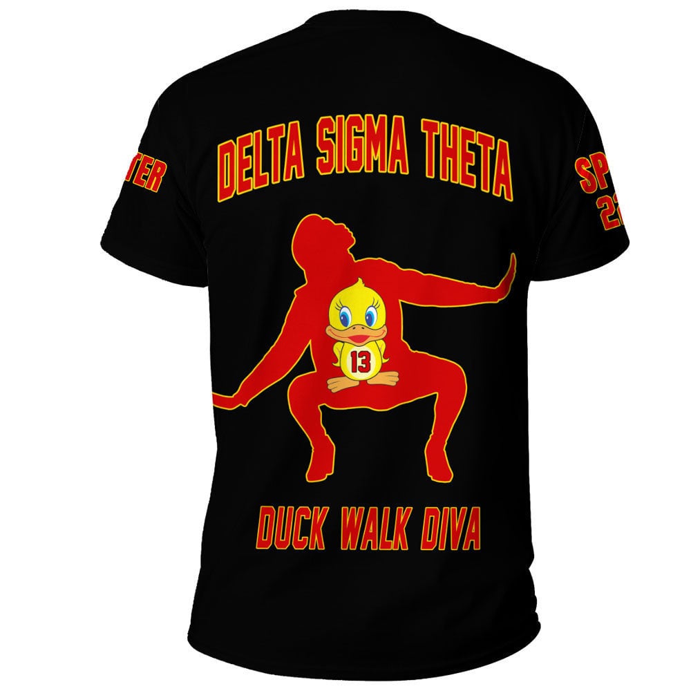 African T-shirt – (Custom) Clothing Delta Sigma Theta Duck Walk...