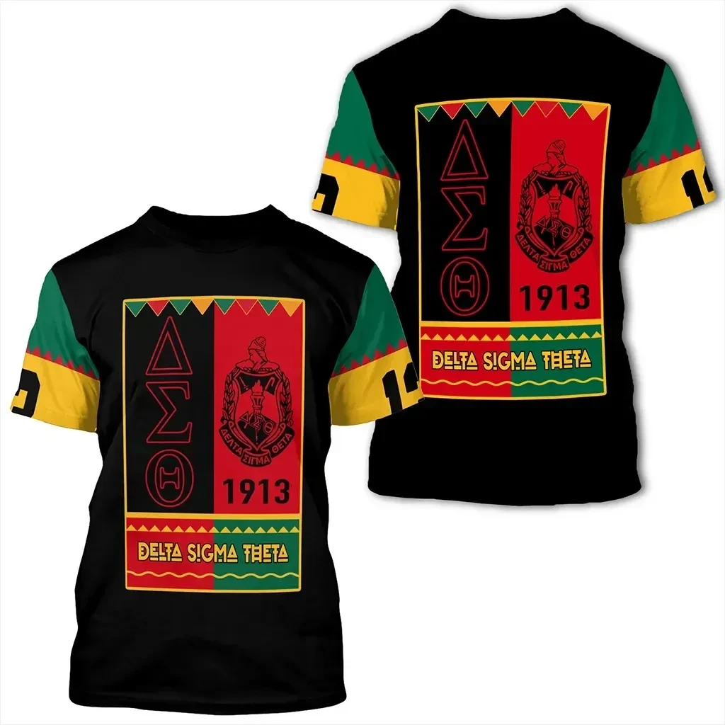 African T-shirt – Delta Sigma Theta Xmas Motto Tee