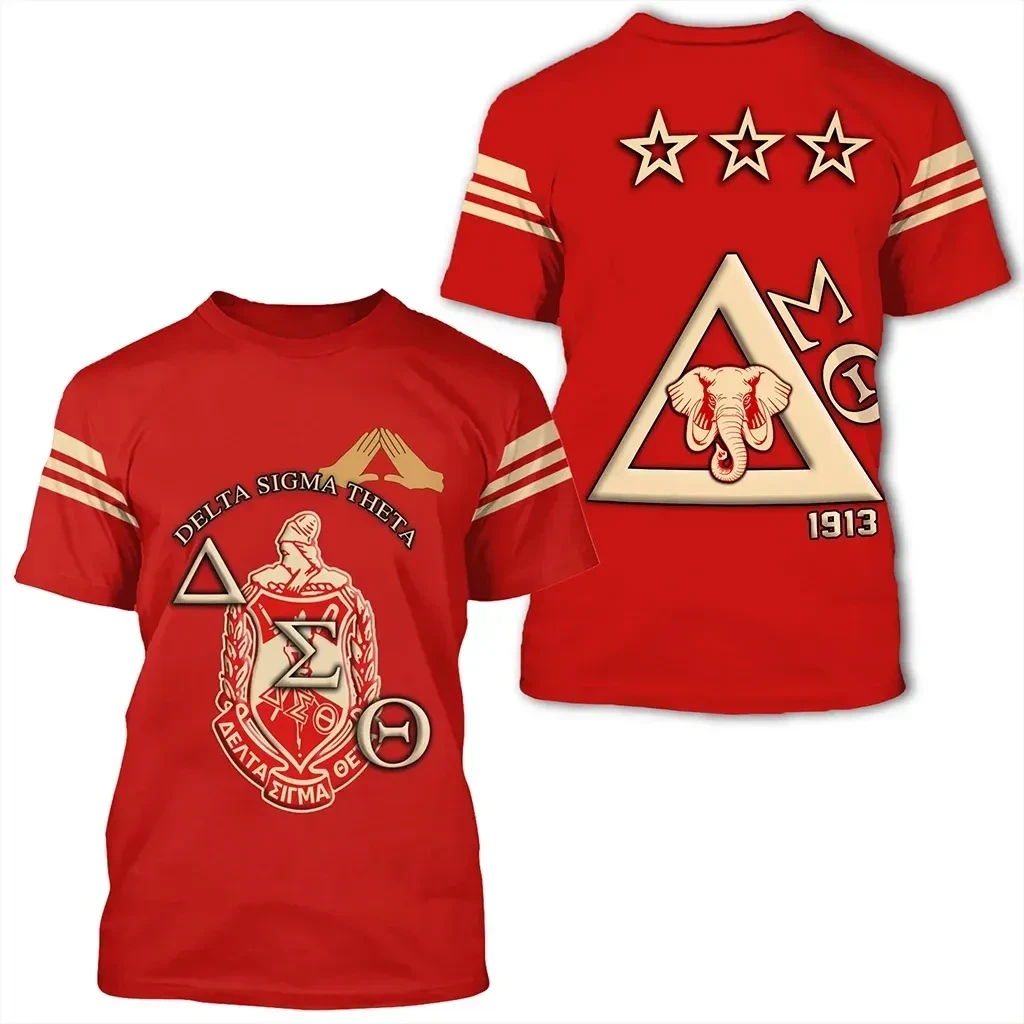 African T-shirt – Iota Phi Theta Delta Sigma Theta Black Tee