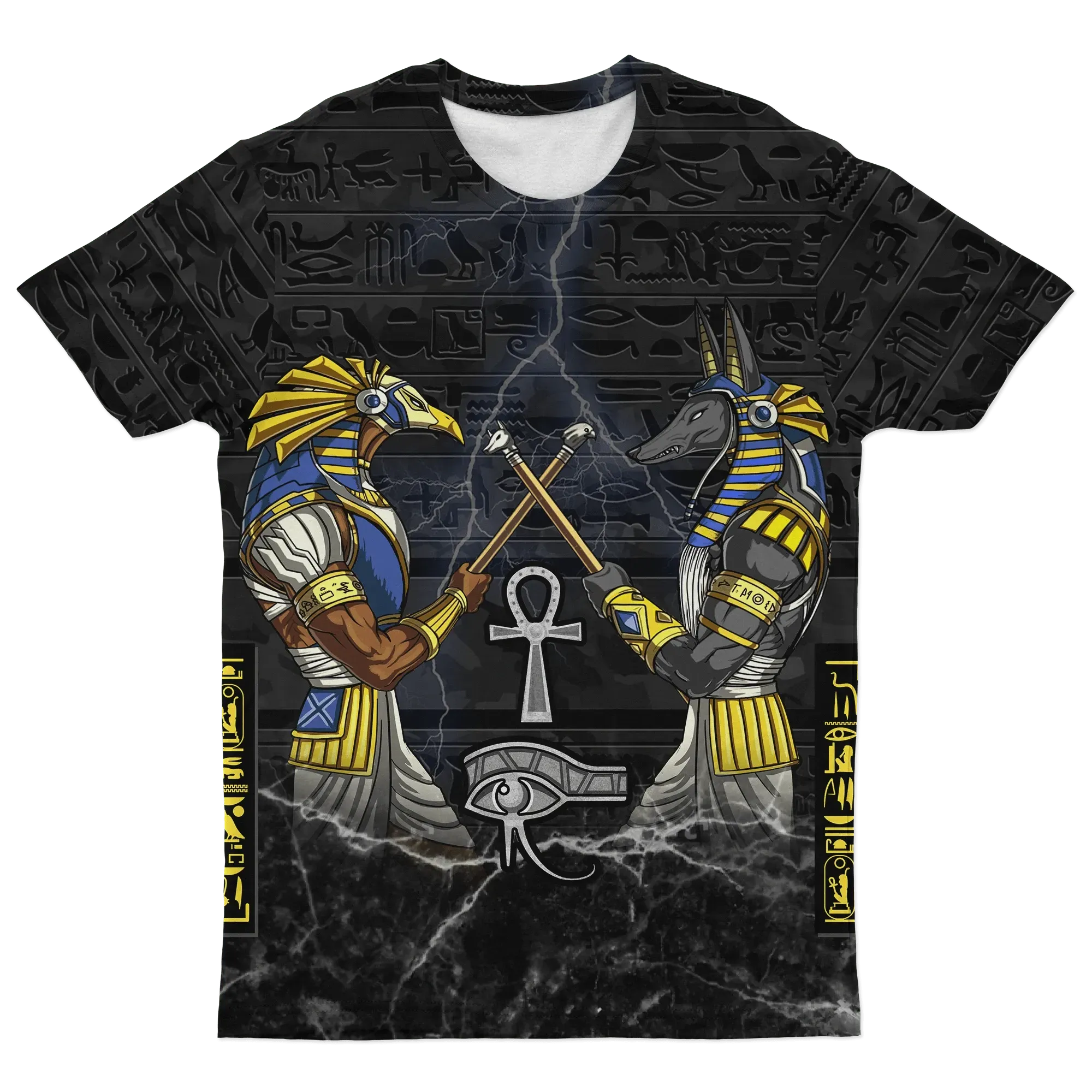 African T-shirt – Egypt Gods & Symbols Tee