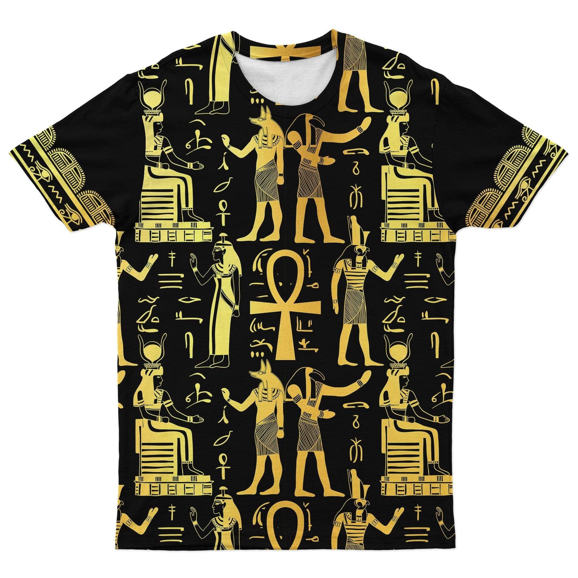 African T-shirt – Egyptian God Pattern Tee