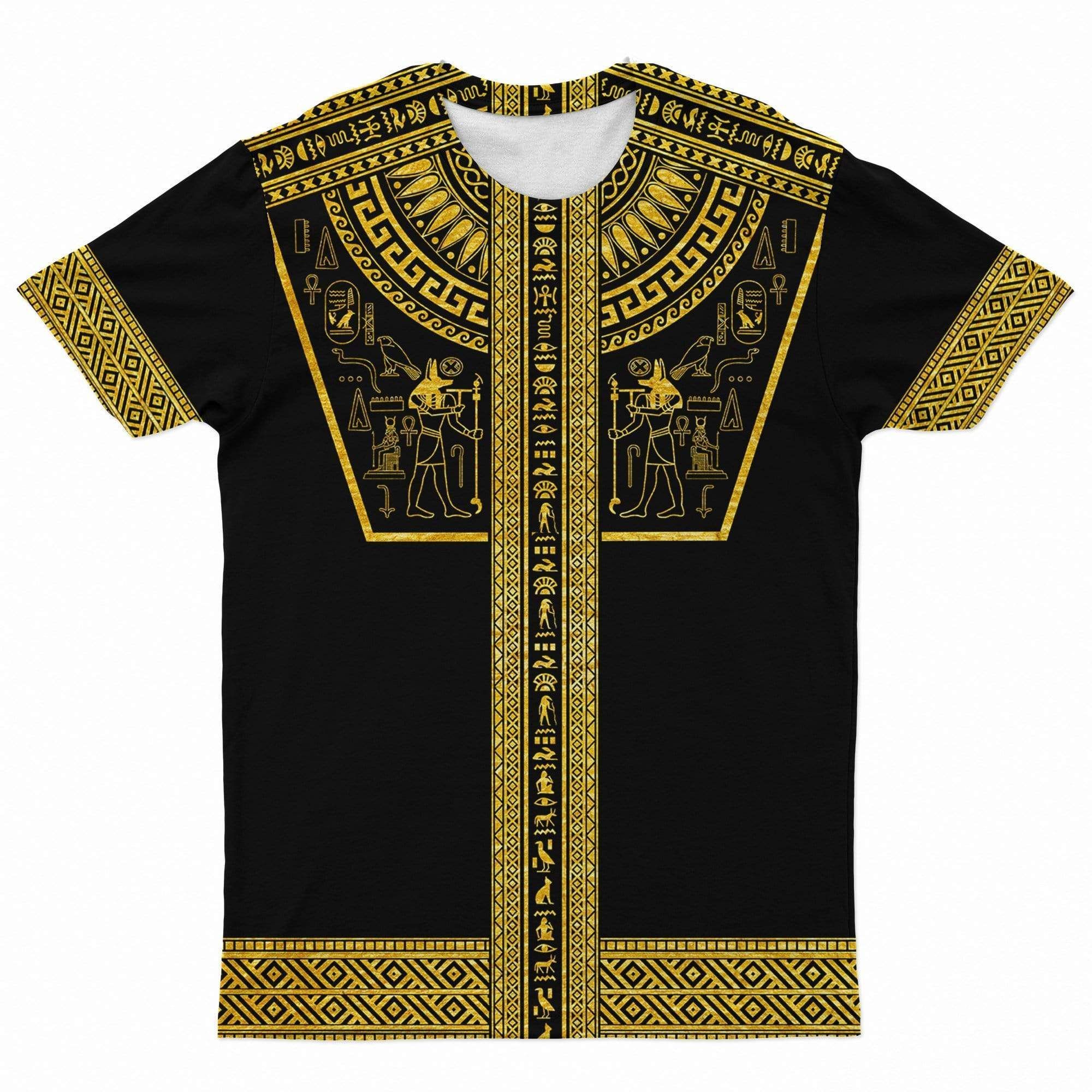 African T-shirt – Egyptian Gold Pharaoh Tee