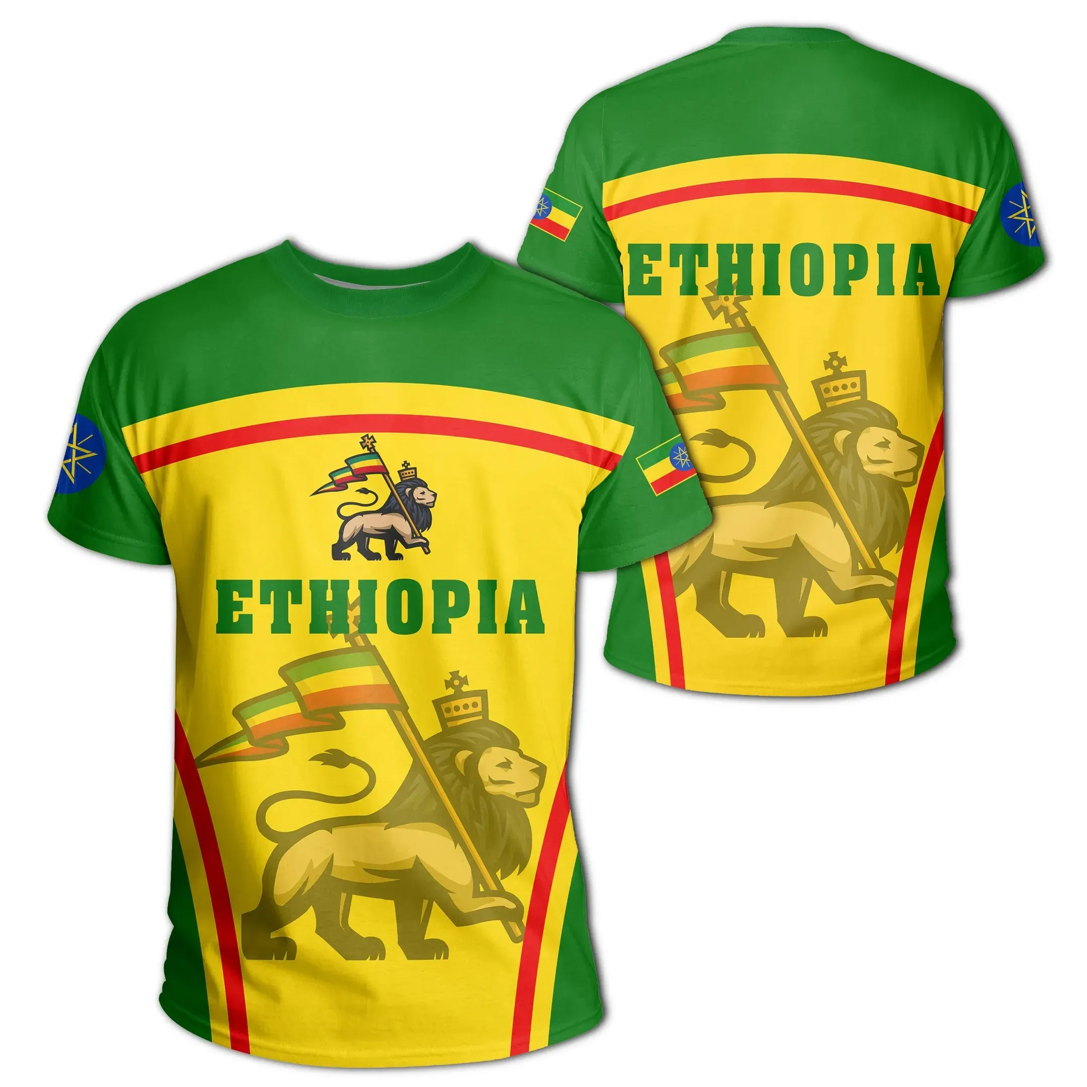African T-shirt – Ethiopia Sport Style Tee