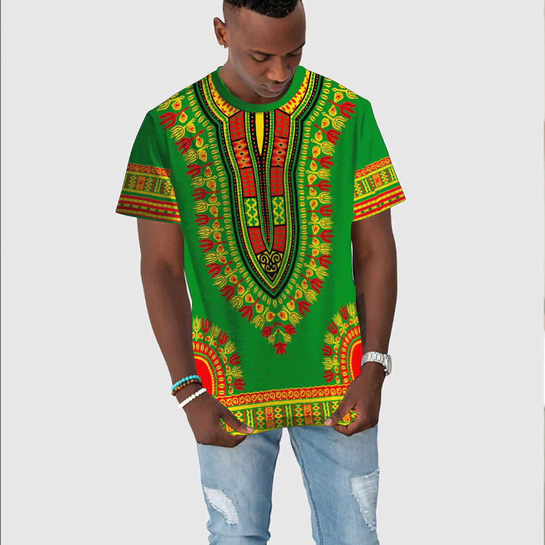 African T-shirt – Ethiopia Traditional Dashiki Tee