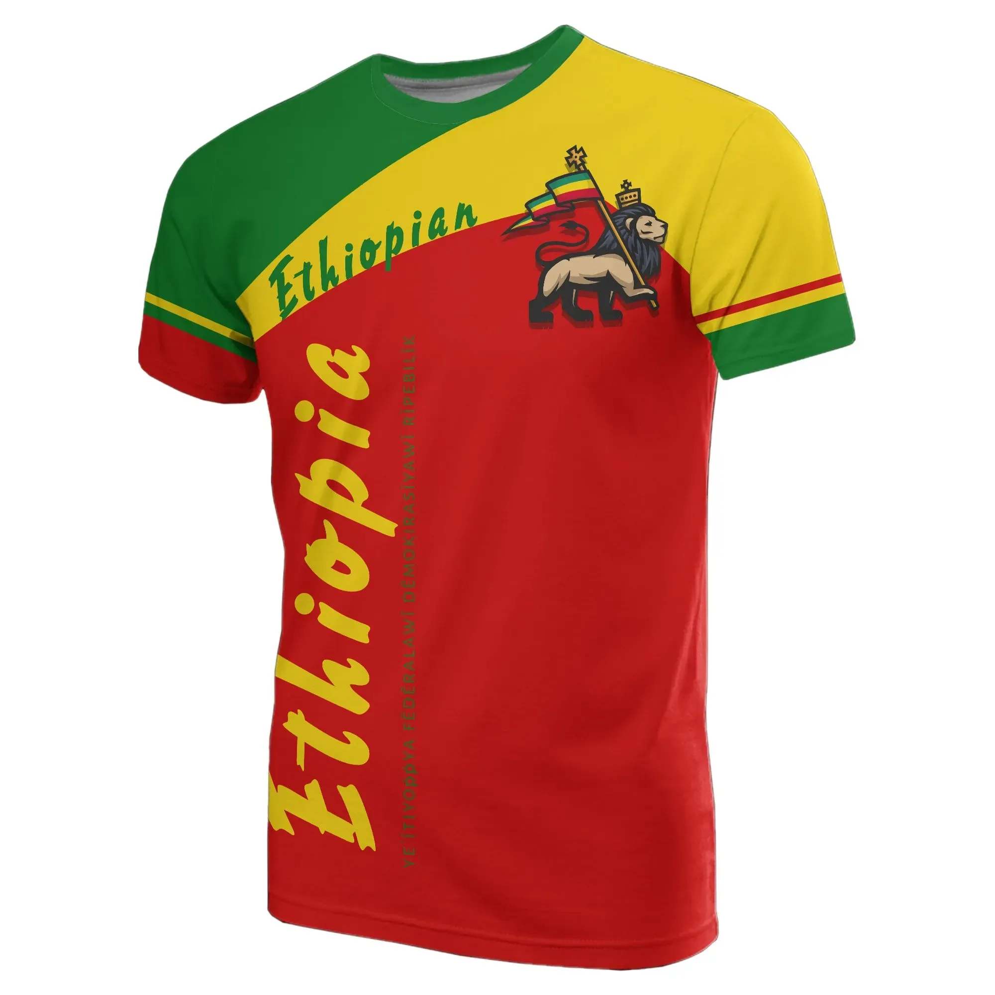 African T-shirt – Ethiopia Vera Style 02 Tee