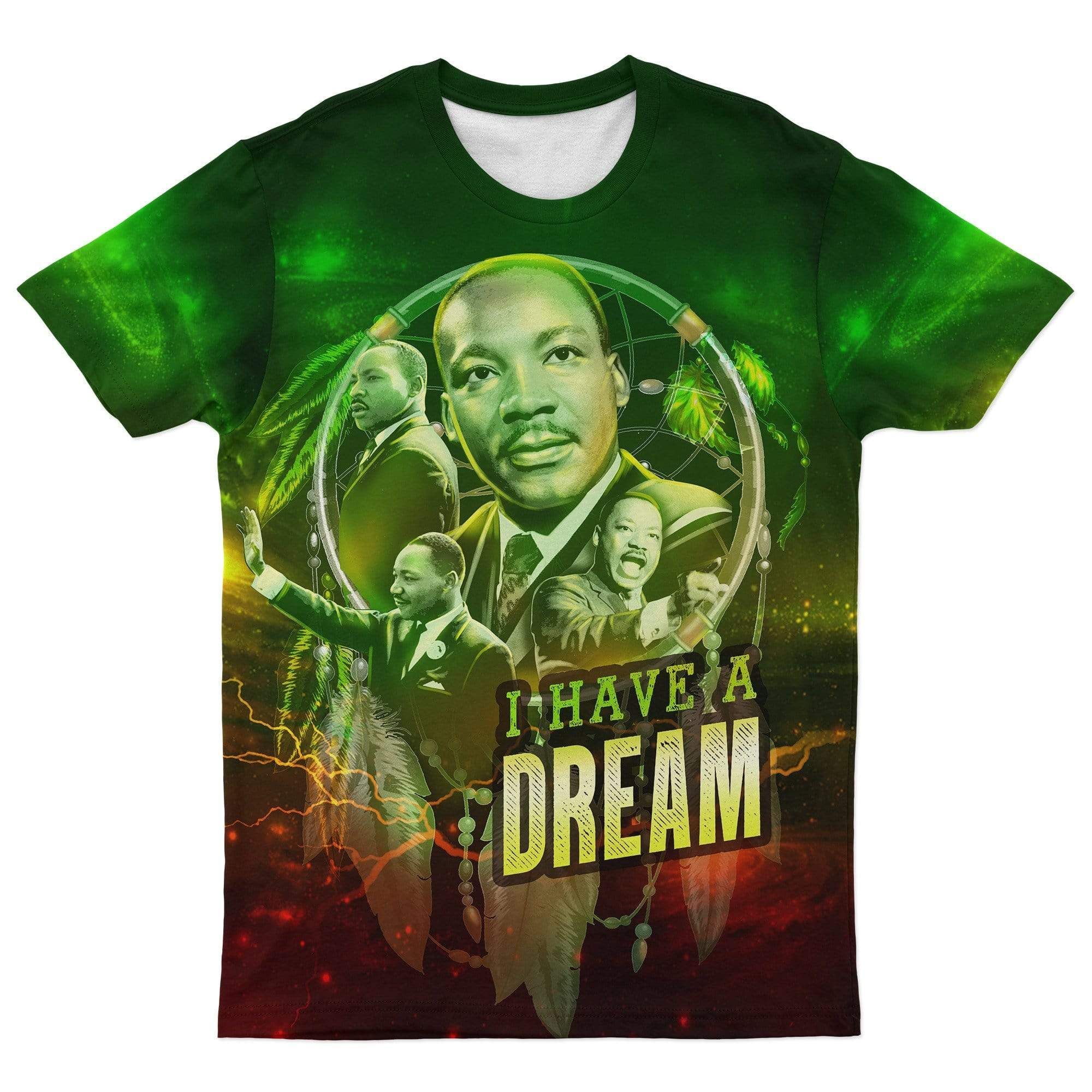 African T-shirt – Galaxy Martin Luther King Jr Tee