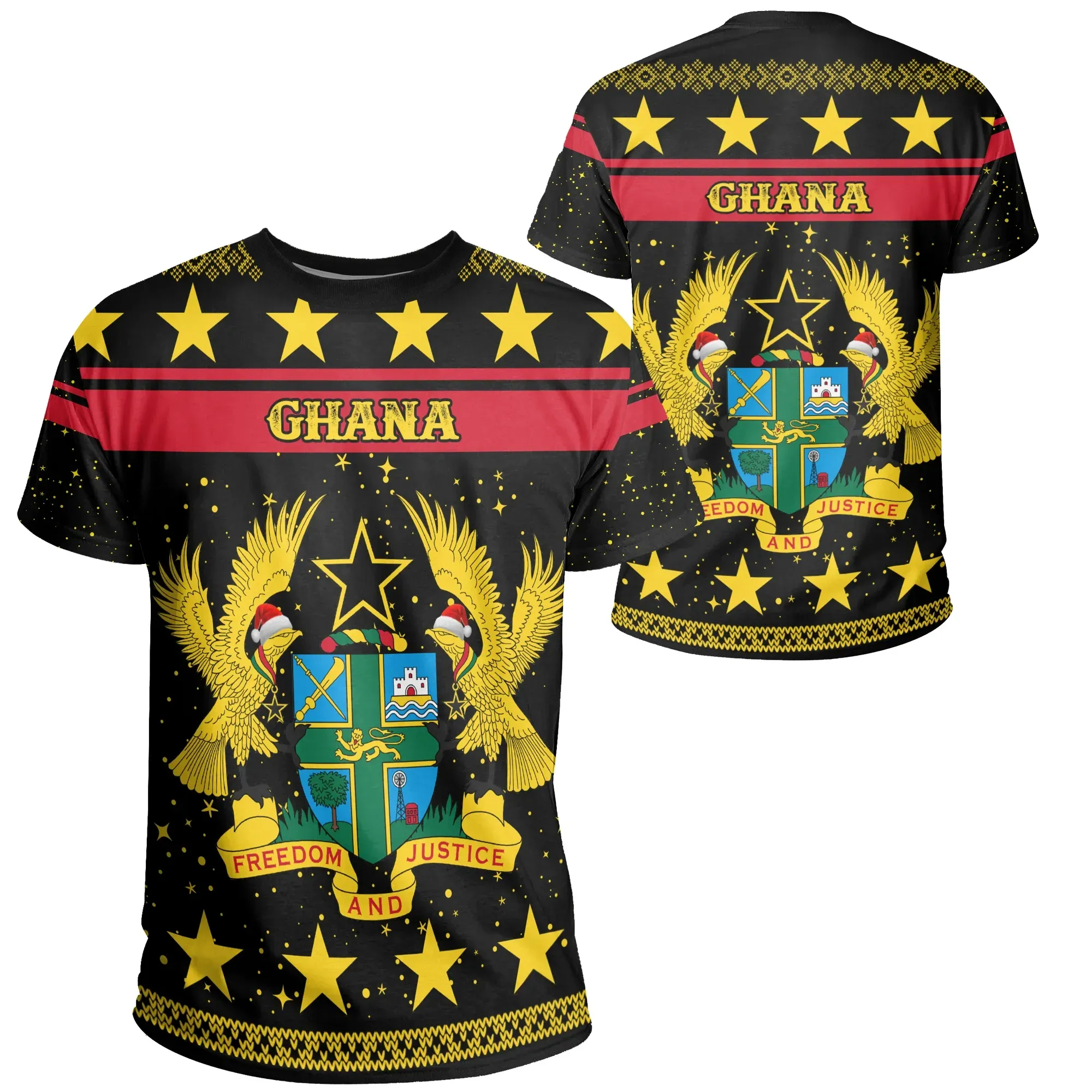 African T-shirt – Ghana Christmas Tee