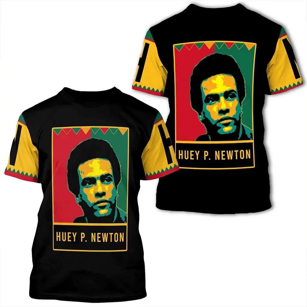 African T-shirt – Huey P. Newton Black History Month Style...