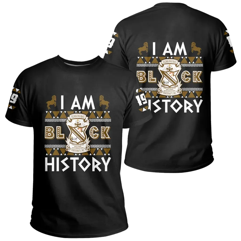 African T-shirt – I Am Black History Sigma Phi Rho...