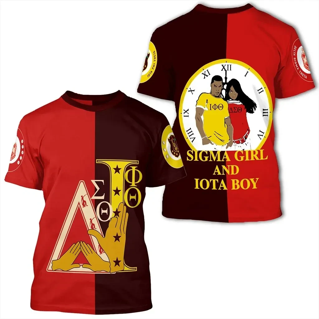 African T-shirt – Iota Phi Theta Delta Sigma Theta Couple...